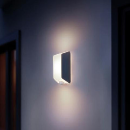 Steinel L 30 S Anthracite Outdoor Wall Light Modern Motion Sensor Lamp with E27 Socket and Impact Resistant Design - With Sensor