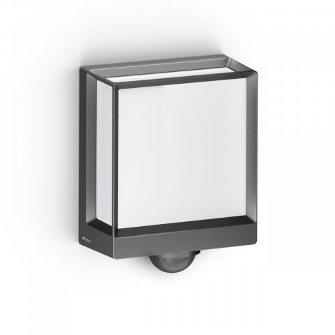 Steinel L 40 SC Outdoor Porch Sensor Light  7W Anthracite Wall Light - With Sensor & With Bluetooth