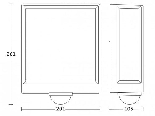 Load image into Gallery viewer, Steinel Outdoor Porch sensor light L 40SC, 7 W, Anthracite, Bluetooth light
