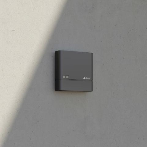 Steinel NightmatIQ Plus Twilight Sensor - Smart PE Cell Timer Switch with App Control - Anthracite