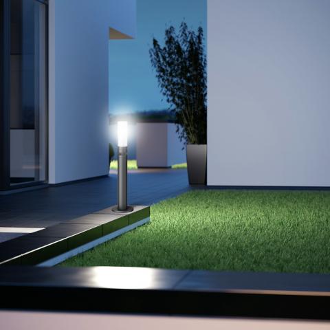 Steinel GL 65 S Outdoor Path Light – Motion Sensor LED Luminaire for Stylish and Efficient Lighting