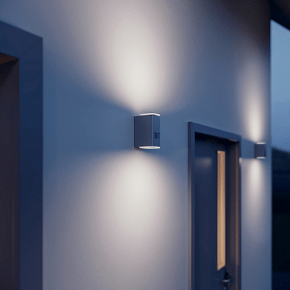 Steinel L 930 LED Up/Down Wall Light – Smart Motion Sensor Outdoor Lighting