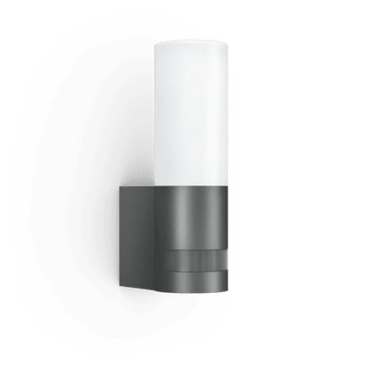 Steinel L 605 S Outdoor Sensor Light – 10m Motion Detection Range, Aluminium Anthracite Design