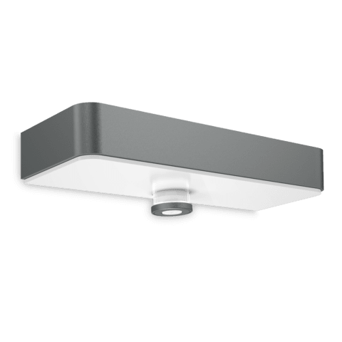 Steinel Xsolar SOL-O Solar Sensor Light, Illuminated House Number with Automatic Night Lighting