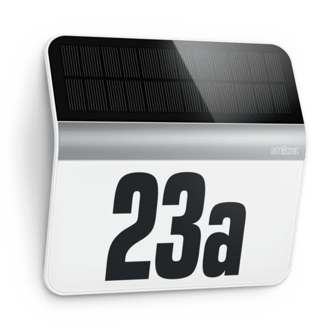 Load image into Gallery viewer, Steinel Xsolar LH-N Solar LED House Number Light, UV-Resistant Outdoor Wall Light
