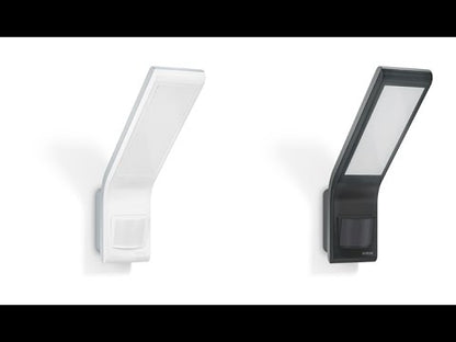 Steinel XLED SLIM S, Slim Sensor LED Floodlight, Energy-Efficient Outdoor Light with Motion Detection