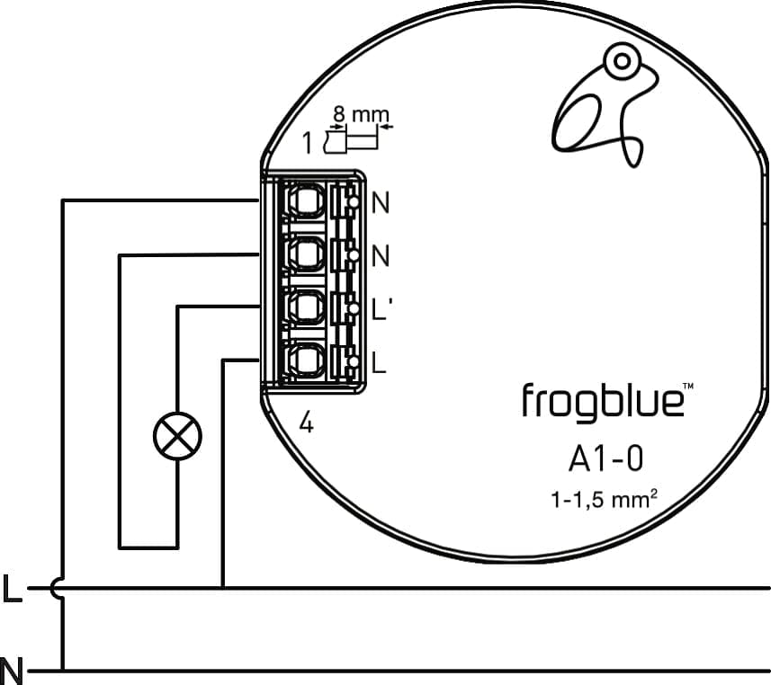 Smart Lighting Relay - frogAct1-0