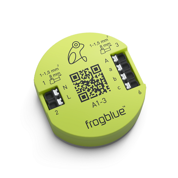 Smart Lighting Switch Relay (3 inputs) - frogAct1-3